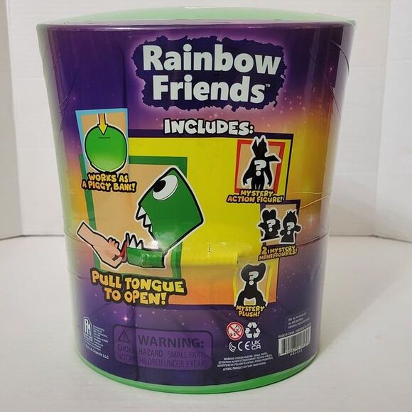 Rainbow Friends Ultimate Bundle Figure Playset 5 Piece Set Green Series 3 Roblox - Picture 4 of 5